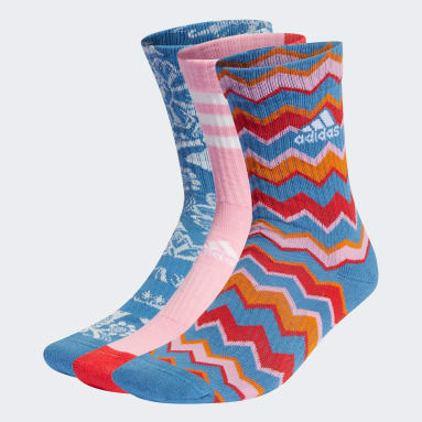 Nữ Phong Cách Sống Bộ 3 Đôi Tất Cao Cổ adidas x FARM