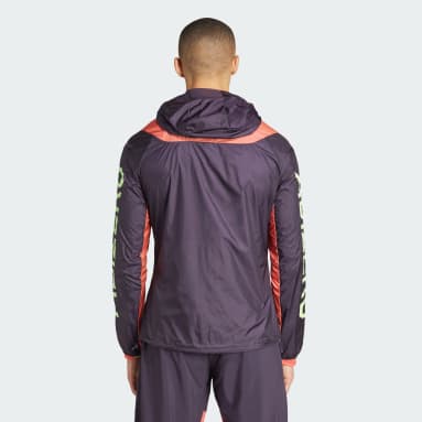 ผู้ชาย วิ่ง สีม่วง EKIDEN JACKET
