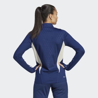 Women Football Blue Italy Tiro 23 Pro Top