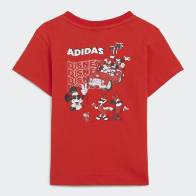 Camiseta Disney Mickey y Amigos Rojo Niño Originals