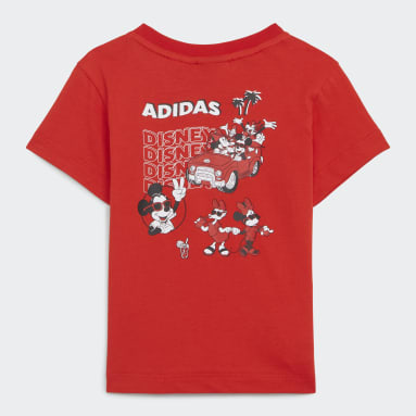 Disney Mickey and Friends Tee Czerwony