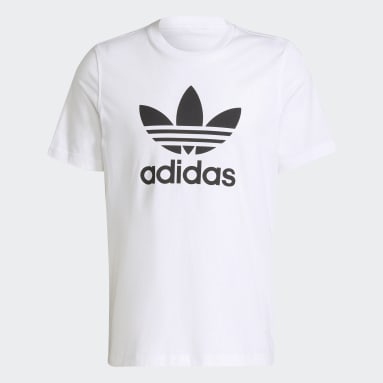 Polera Adicolor Classics Trifolio Blanco Hombre Originals