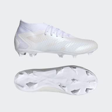 Football White Predator Accuracy.2 Firm Ground Boots