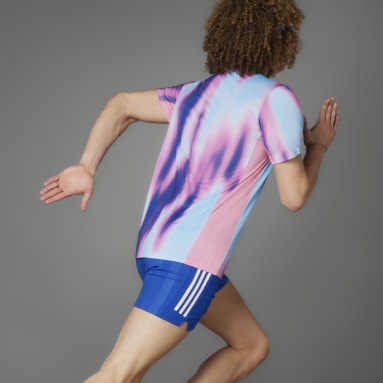 T-shirt Break The Norm Bleu Hommes Running