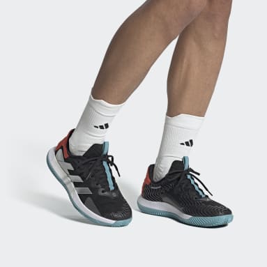 남성 Tennis Black 솔매치 컨트롤 클레이 코트