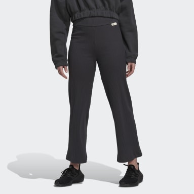 Women Training Grey Studio Lounge Ribbed Pants