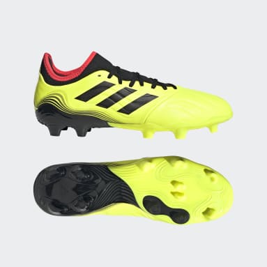Football Yellow Copa Sense.3 Firm Ground Boots
