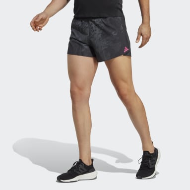 Άνδρες Τρέξιμο Μαύρο Adizero Split Shorts