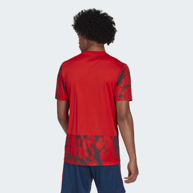 Camiseta segunda equipación Olympique de Lyon 22/23 Rojo Hombre Fútbol