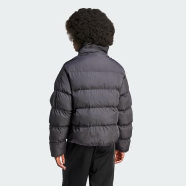 Short Vegan Puffer Jacke