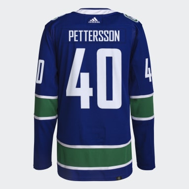 Men Hockey Blue Canucks Pettersson Home Authentic Jersey