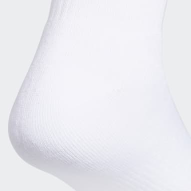 Originals White Trefoil Quarter Socks 6 Pairs