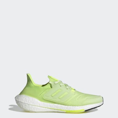 adidas boost neon green