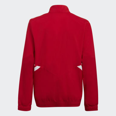 Chaqueta presentación Condivo 22 Rojo Niño Fútbol