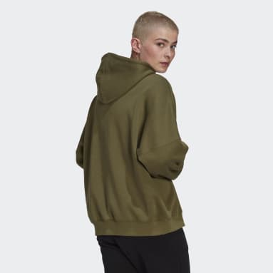 Adidas hoodie olive green size Small/medium  Olive hoodie, Olive green  hoodie, Adidas women