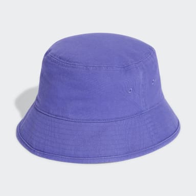 Adicolor Classic Stonewashed Bucket Hat Fioletowy