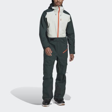 Muži TERREX zelená Kombinéza Terrex 3-Layer GORE-TEX Snow