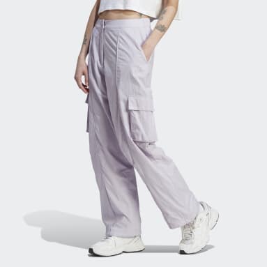 Pantalon cargo en nylon Premium Essentials Violet Femmes Originals