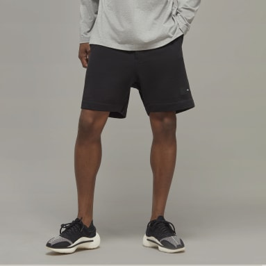 Calções em Moletão de Algodão de Produção Biológica Y-3 Preto Homem Y-3