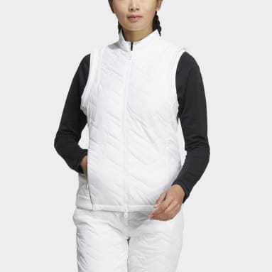 Women Golf White 패디드 베스트