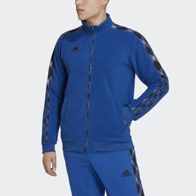 Gittergewebe Kreis Ausbildung adidas blue jacket men styling Besetzen ...