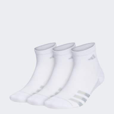 Men's Running White Superlite Quarter Socks 3 Pairs