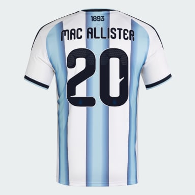 Argentina 26 Home Mac Allister Jersey
