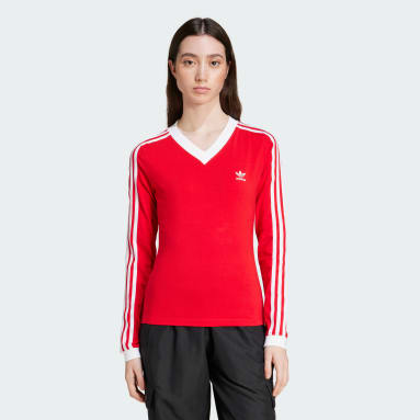 V-Neck Long Sleeve Shirt