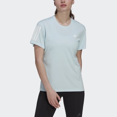 Remera Own the Run Azul Mujer Running