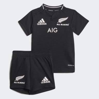 Kids Rugby Black All Blacks Primeblue Replica Home Infant Kit