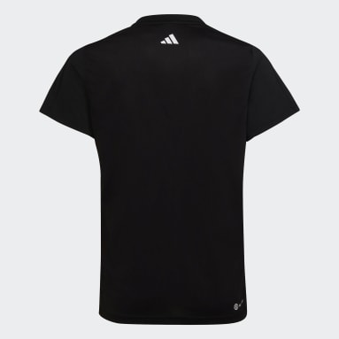 Train Essentials AEROREADY Regular-Fit Logo Training Tee Czerń