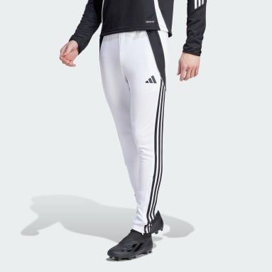 Men's Soccer White Tiro 24 Training Pants