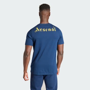 Männer Fußball FC Arsenal Essentials Trefoil T-Shirt Blau