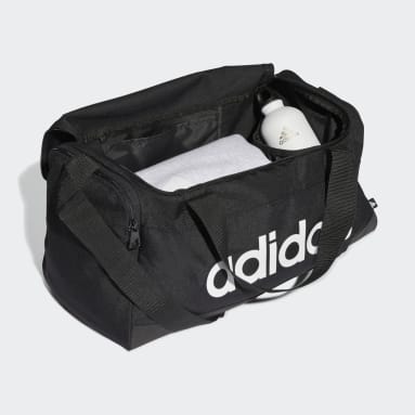 Tennis Black Essentials Logo Duffel Bag Extra Small