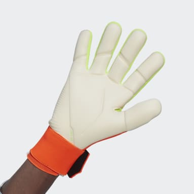 Football Orange Predator Edge Competition Gloves