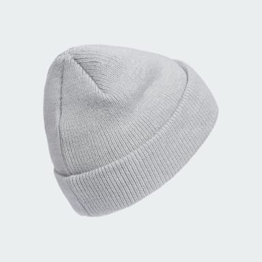 Children Skiing Grey Team Issue Fold Beanie
