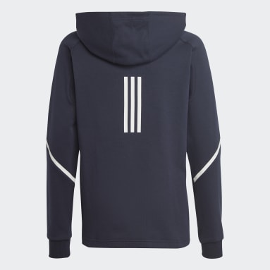 Boys Sportswear Blå Designed for Gameday Full-Zip hættetrøje