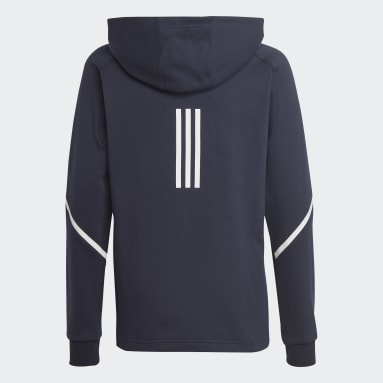 Felpa con cappuccio Designed for Gameday Full-Zip Blu Ragazzo Sportswear