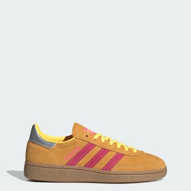 Orange adidas trainers ladies hot sale