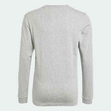 키즈 Lifestyle Grey 긴팔 티