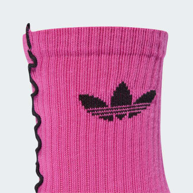 Chaussettes mi-mollet à volants 2 paires