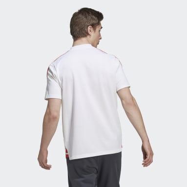 Men Football White FC Bayern Condivo 22 Polo Shirt