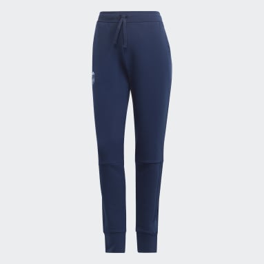 Frauen Fußball Spanien Travel Hose Blau