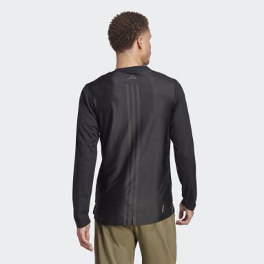 Camiseta manga larga HIIT Vis-Tech Training Negro Hombre Gimnasio Y Entrenamiento