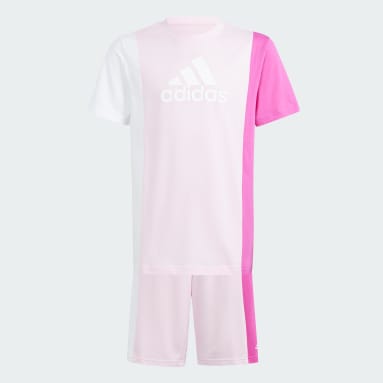 Conjunto de Playera Essentials Colorblock Kids
