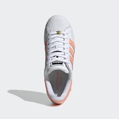 Women Originals White Superstar Bold Shoes