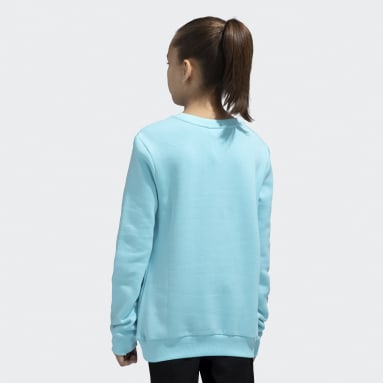 Girls Training Turquoise G ADI CREW FL S