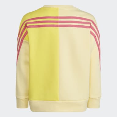 Meisjes Sportswear geel adidas x Disney Daisy Duck Sweatshirt