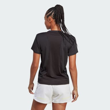 Polo Run It Negro Mujer Running