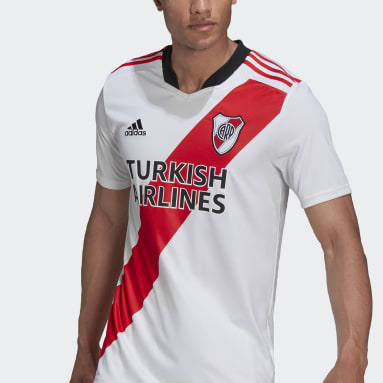 Camiseta Local River Plate 21/22 Blanco Hombre Fútbol